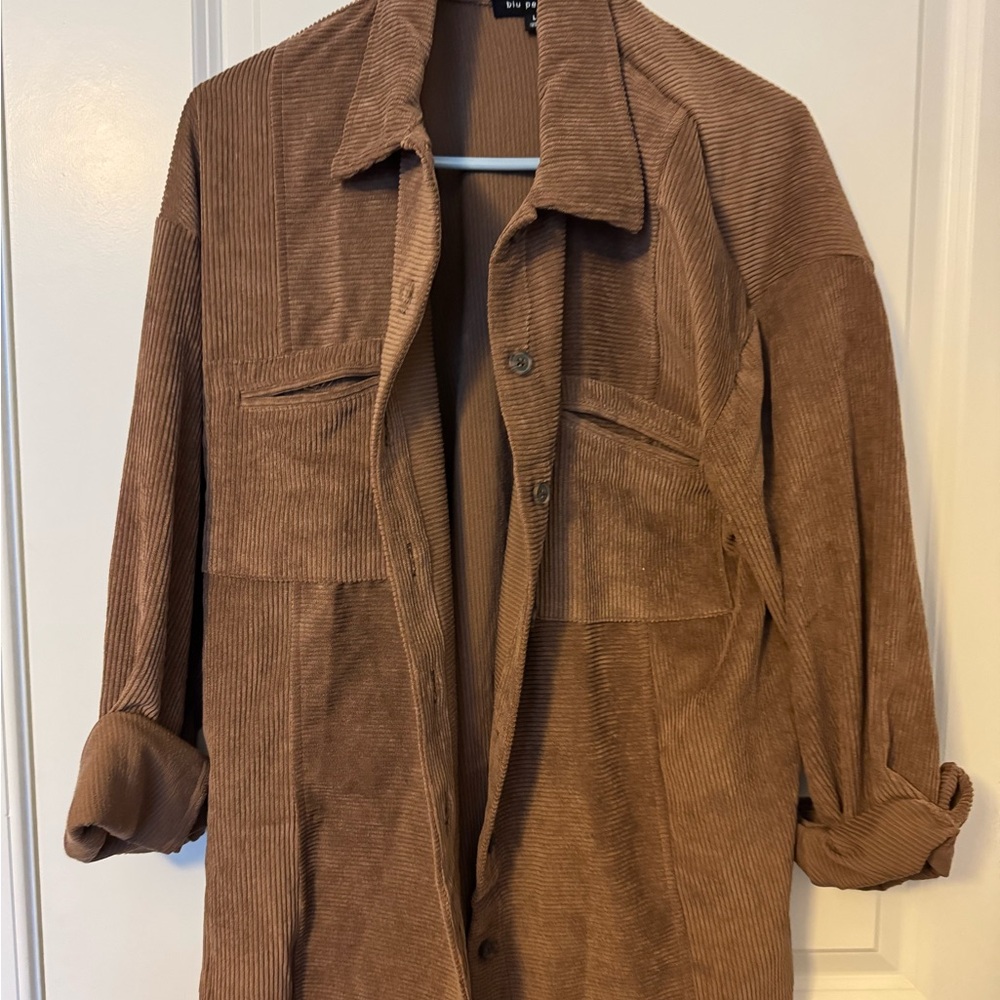 Blu Pepper Tan Corduroy Jacket